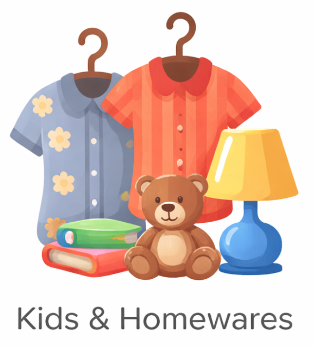 Kids & Homewares