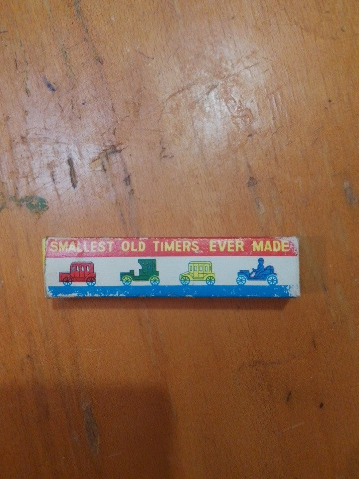1950's Smallest Old Timers Ever Made Die Cast Cars (miniature) Japan