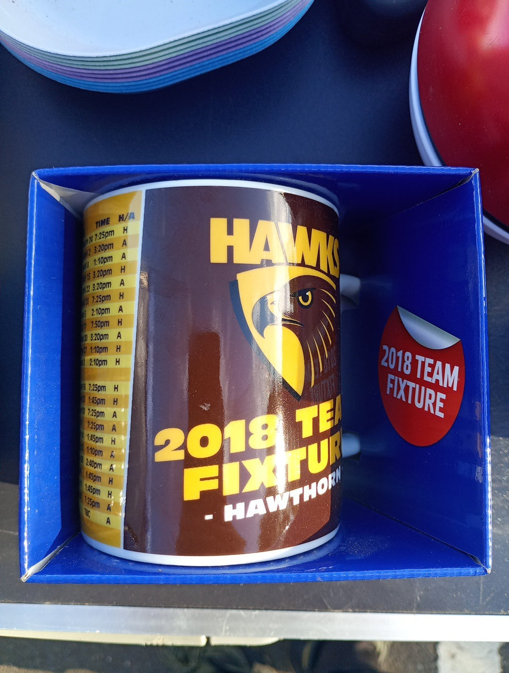 2018 AFL HAWKS Coffee Mug
