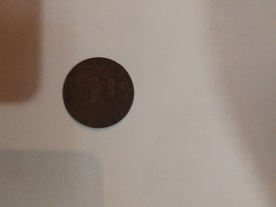 2 British 1965 Half Penny And 1914 Half Penny