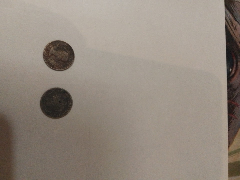 2 Australia Three Pence 1952 &1961