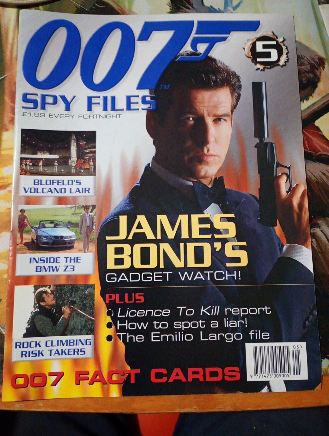 007 Spy Files 🎁 #5 Magazine James Bond 🎁 