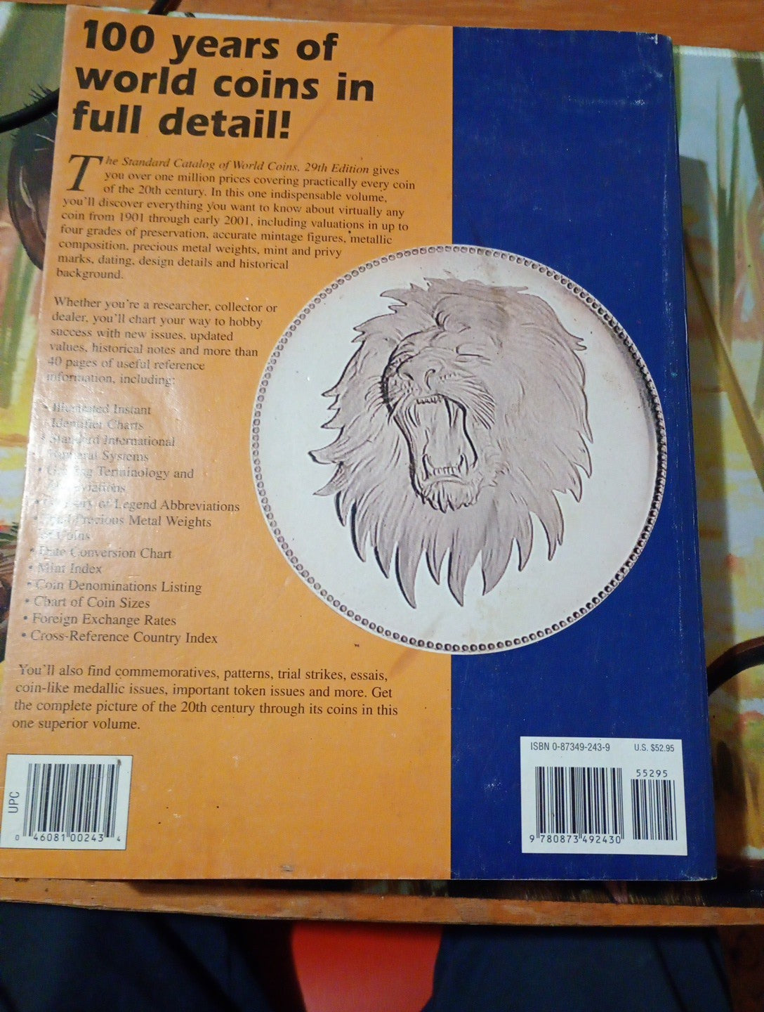 2002 Standard Catalog Of World Coins 29th Edition Chester L. Krause Book