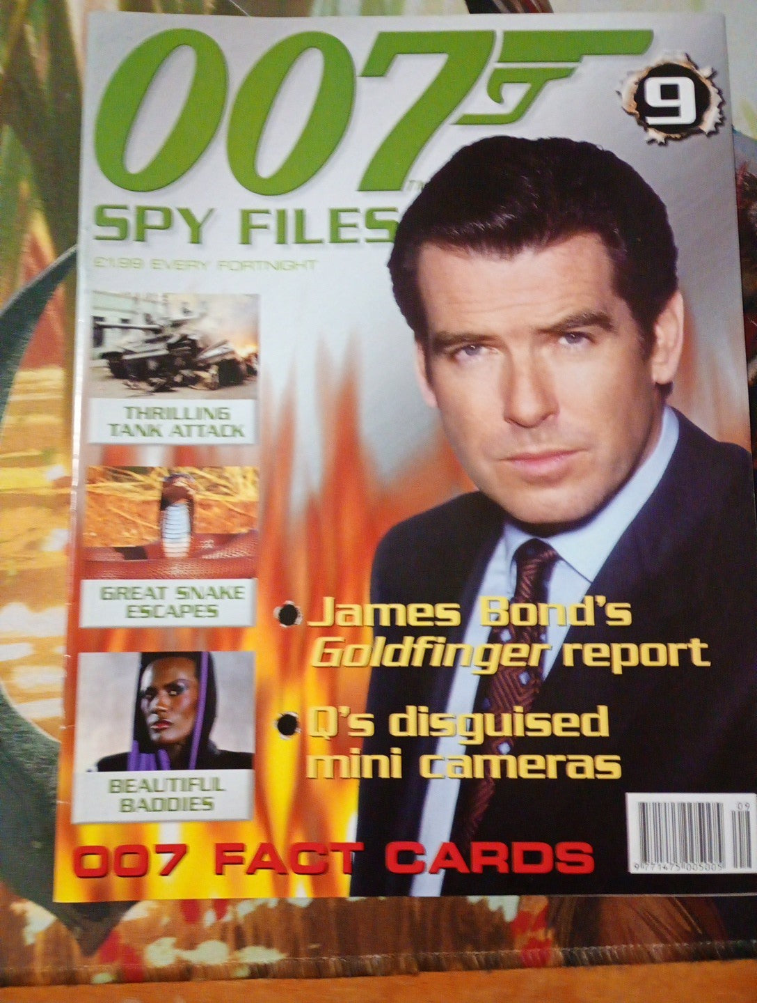 007 Spy Files #9 Magazine James Bond FREE POST