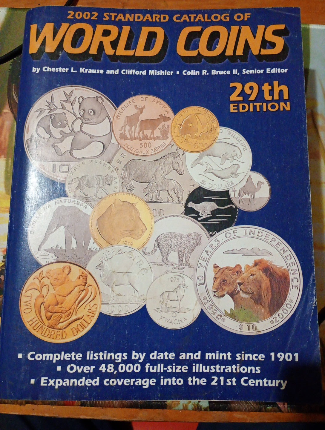 2002 Standard Catalog Of World Coins 29th Edition Chester L. Krause Book