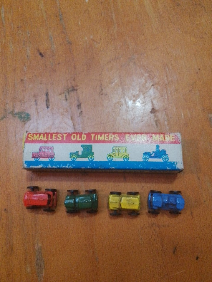 1950's Smallest Old Timers Ever Made Die Cast Cars (miniature) Japan