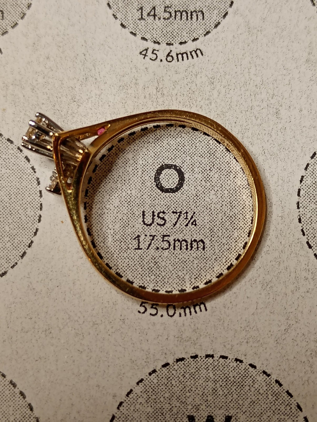 18ct Yellow Gold And Diamond Ring