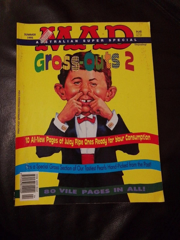 Mad Magazine Australian Super Special, Summer 1995, No.91, ' Mad Gross-out 2'