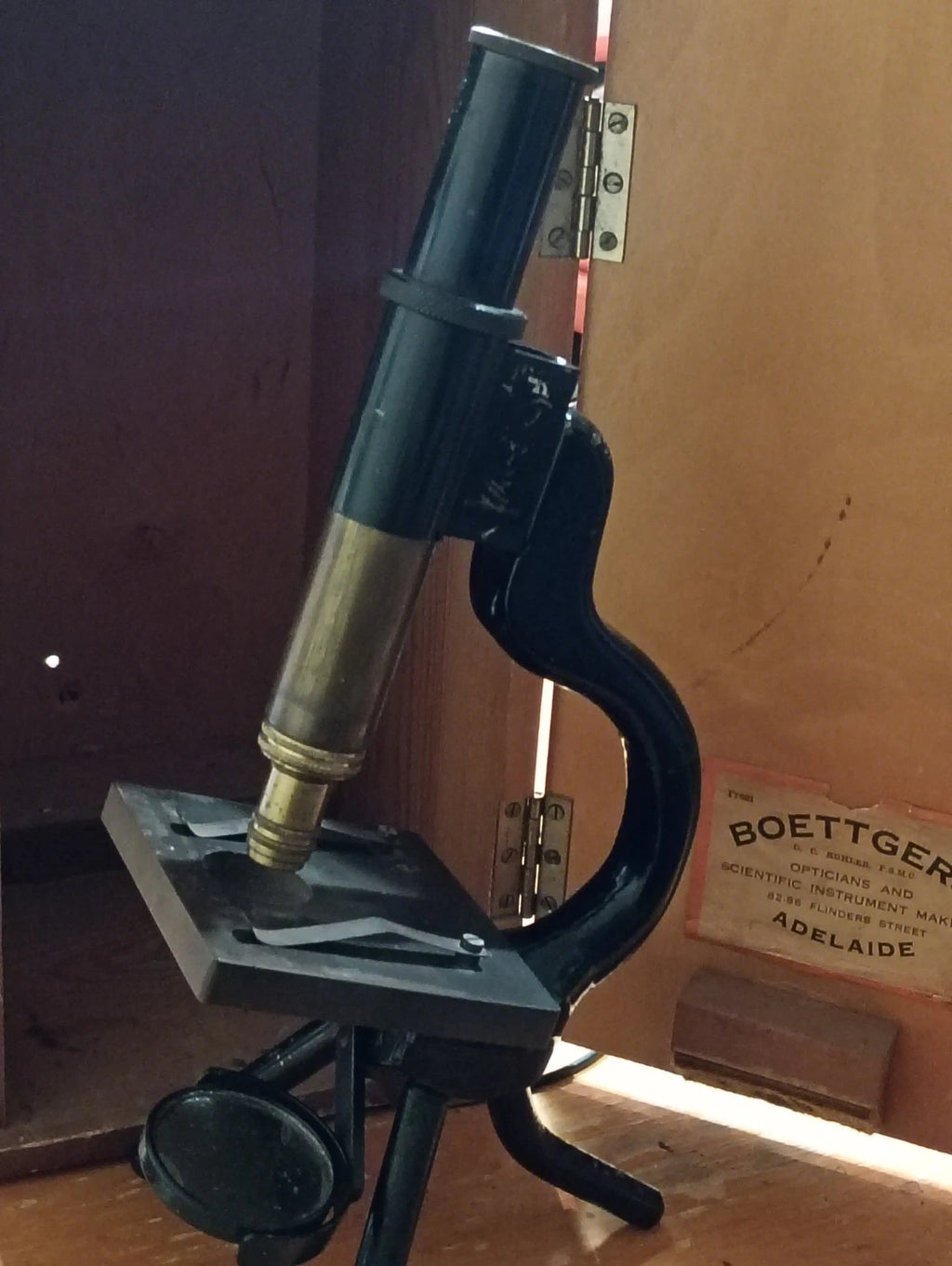 Microscope Boettgers Instrument Maker