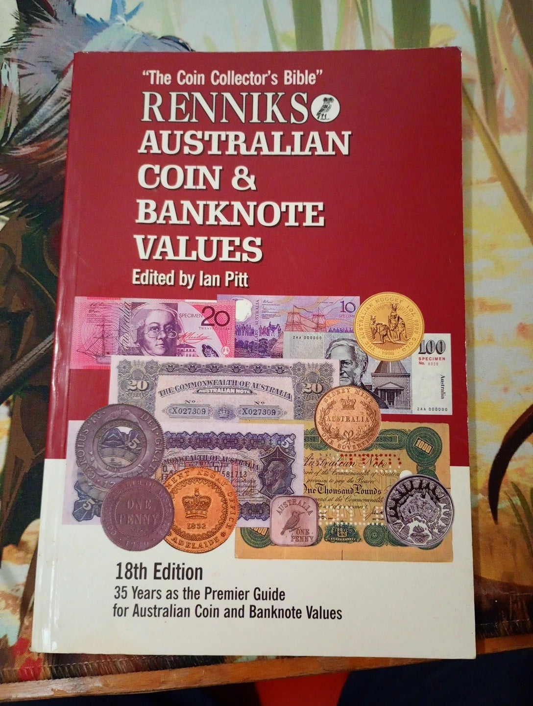 Renniks Australian Coin and Banknote Values 18th Ed Paperback Book - Money