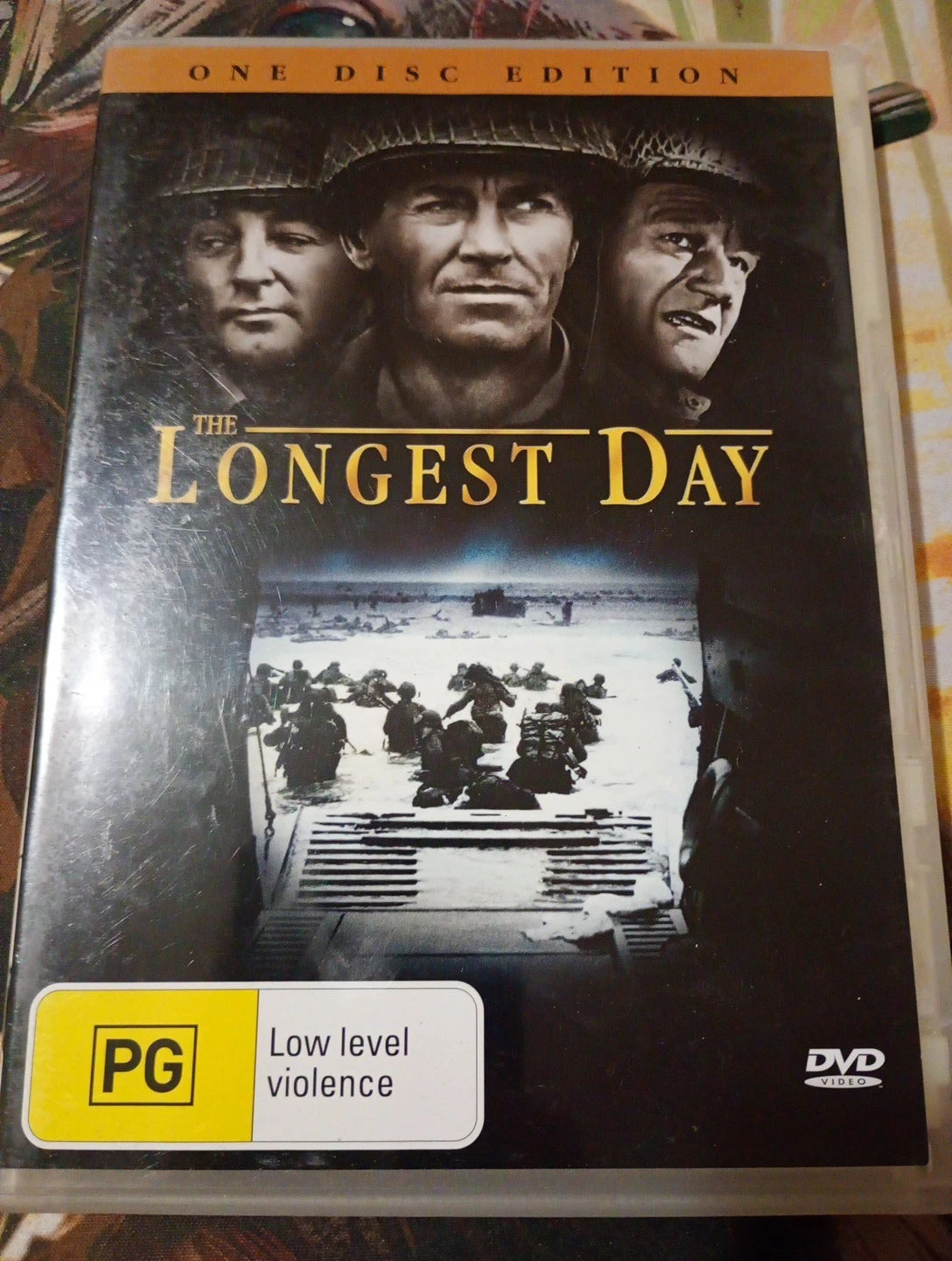 The Longest Day - One Disc Edition (DVD 1962 Region 4)A1 Region 4
