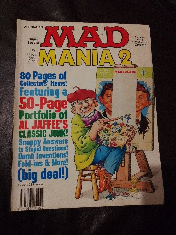 Mad Magazine Australian Super Special No.69 ' Mad Mania 2' 1989
