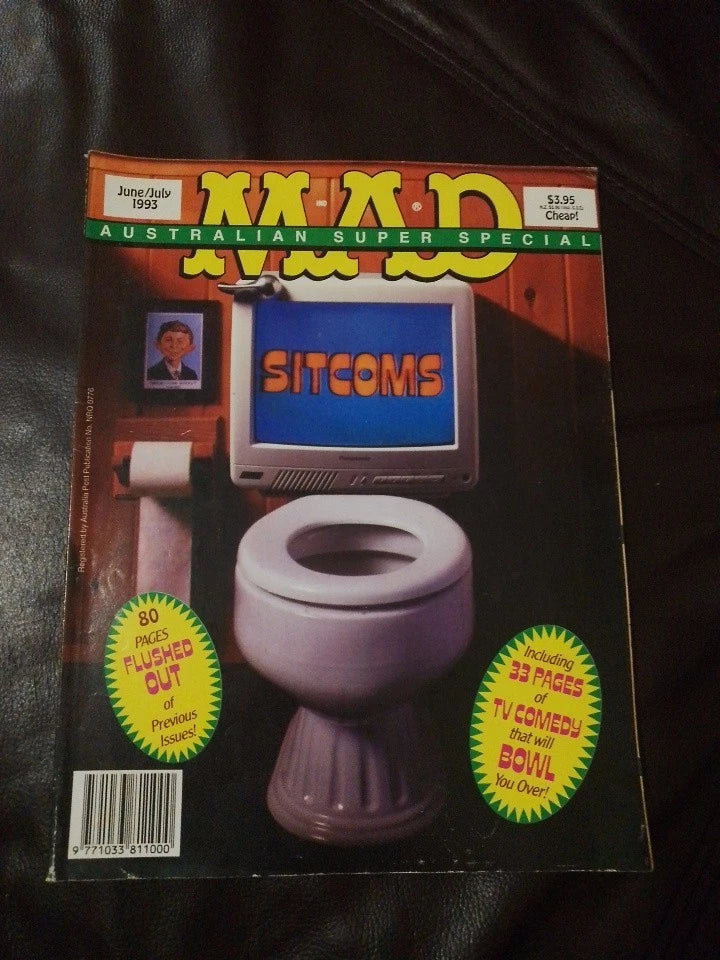 AUSTRALIAN MAD MAGAZINE - SITCOMS SUPER SPECIAL NO.85 June/July 1993