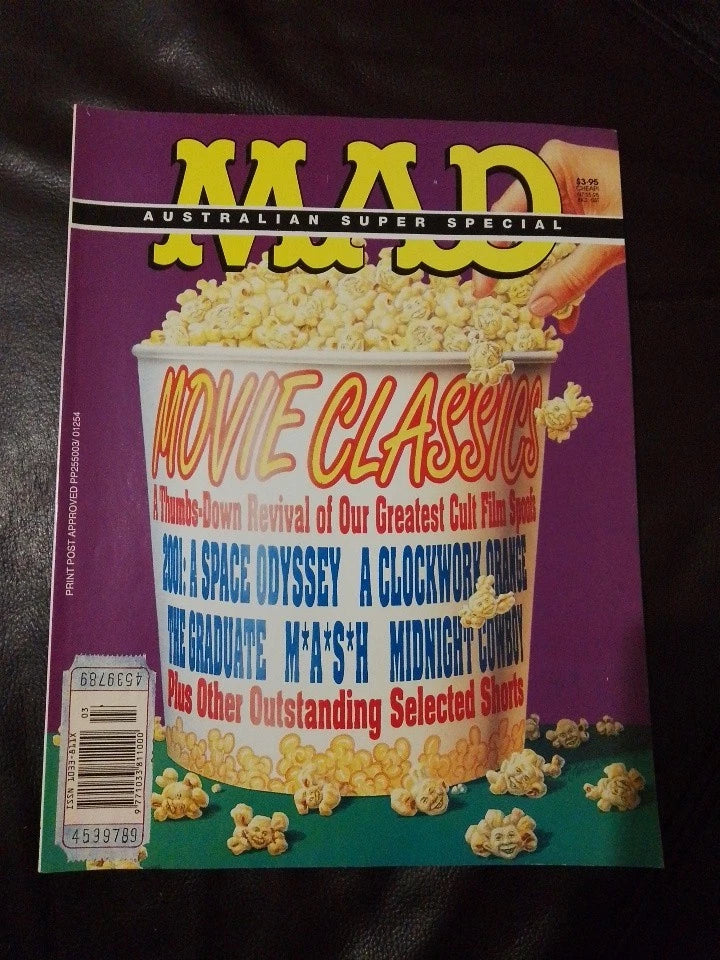 Mad Magazine Australian Super Special No.90 October 1990, Mad Movie Classics