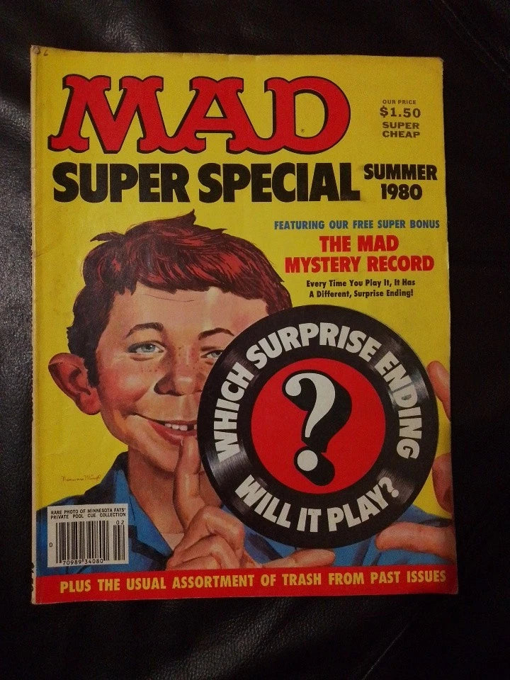 Mad Magazine Super Special No.31, Summer 1980 ' The Mad Mystery Record '