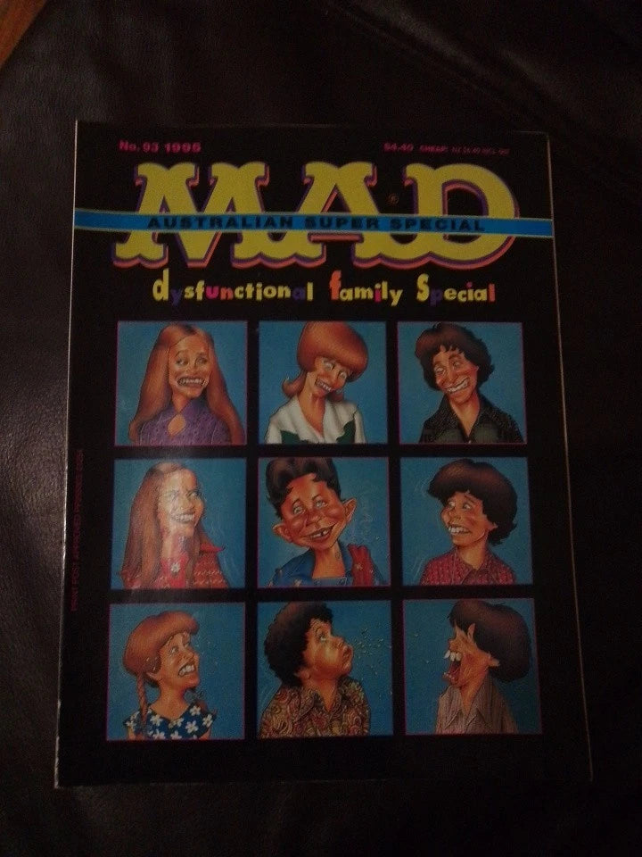 Mad Magazine Australian Super Special No.93 Dysfunctional Family Special