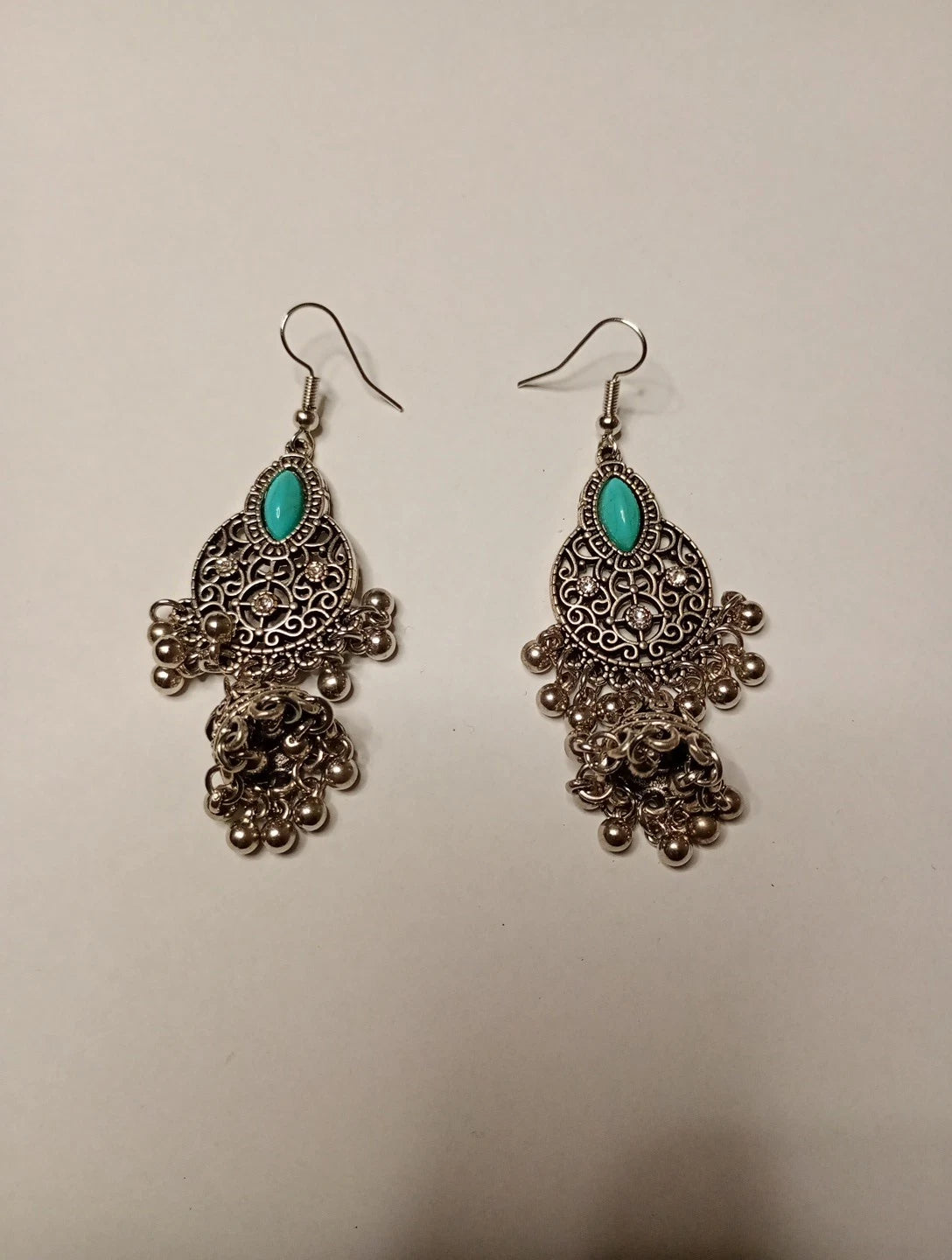 Blue Gemstone Earrings