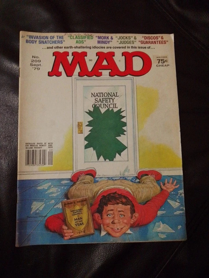 Mad Magazine September 1979,Vol 1,No.209