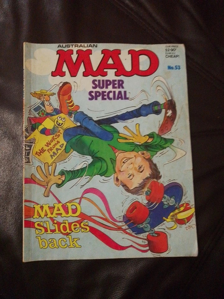 Mad Magazine Australian Super Special No.53 'Mad Slides Back '