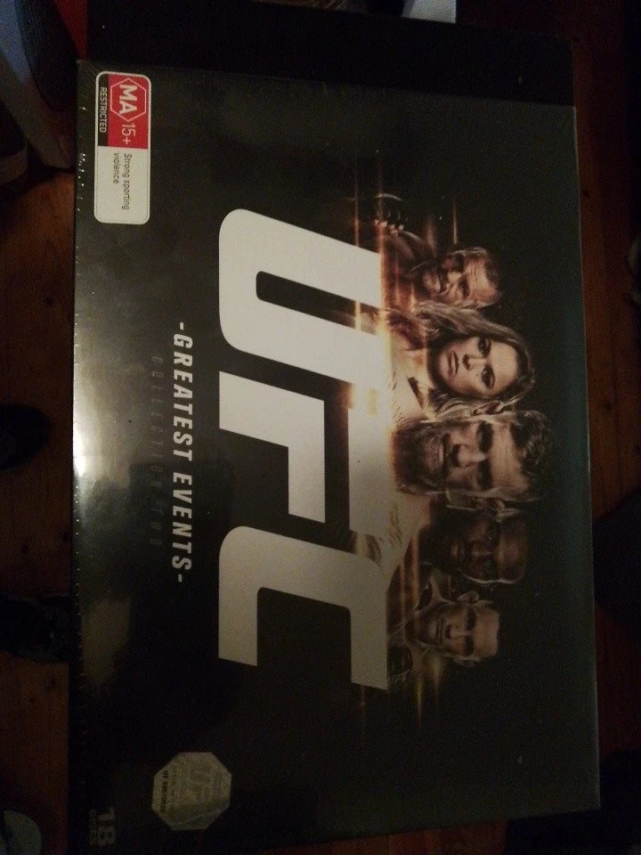 UFC-Greatest events : Collection 2, 18 Discs 2016 Unopened