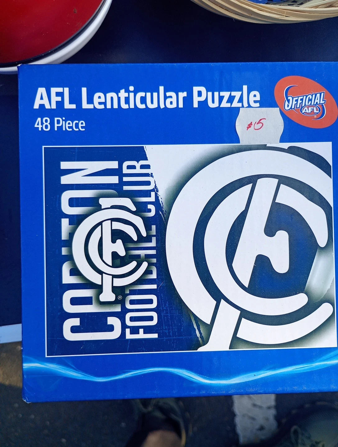 AFL Lenticular Puzzle Carlton