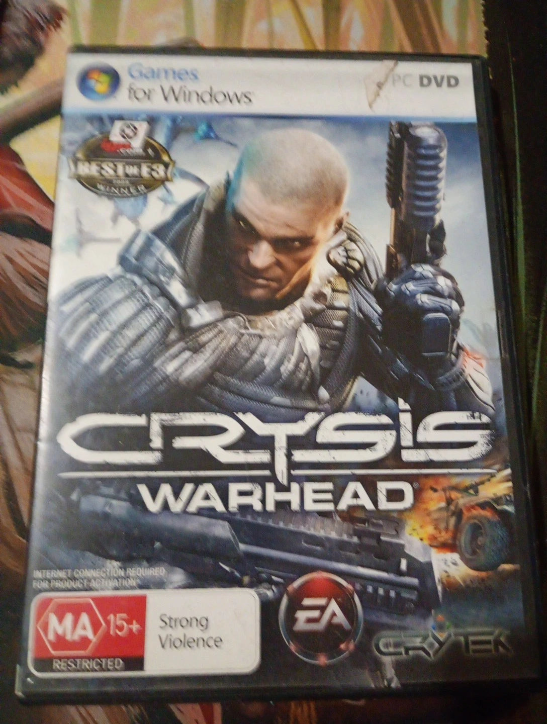 Crysis: Warhead (WINDOWS PC Game CD 2008) First-person Shooter Action Video Game