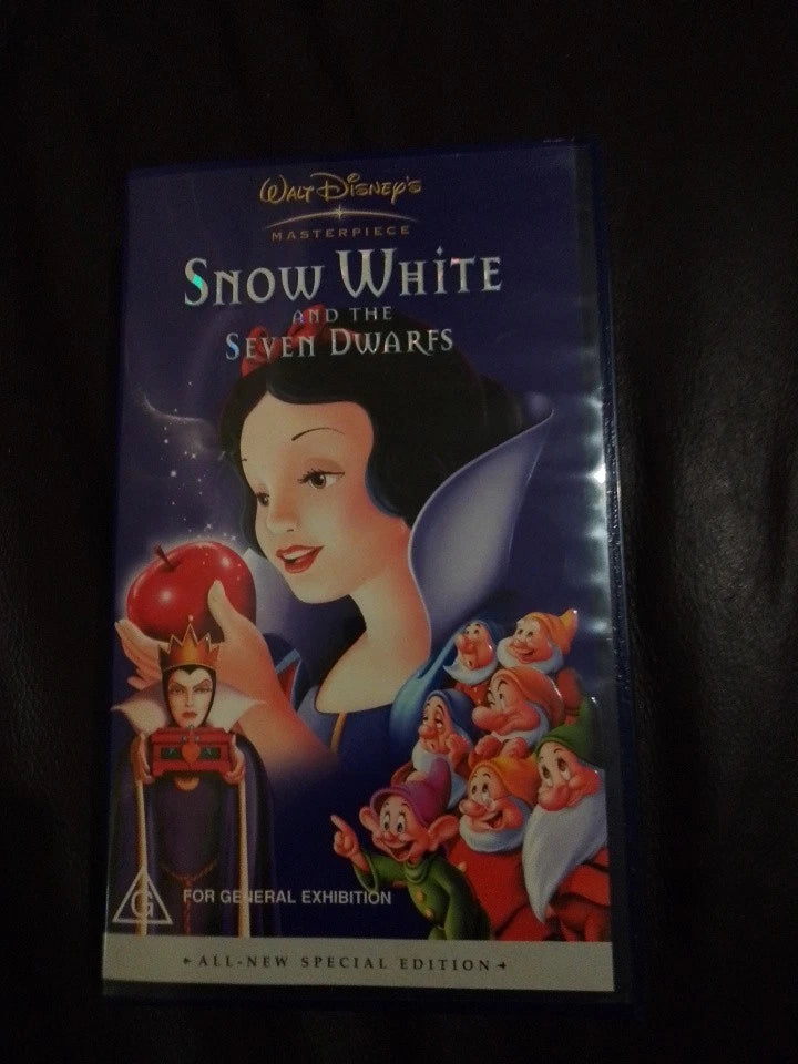 VHS Snow White And The Seven Dwarfs, Special Edition, Tape Sealed