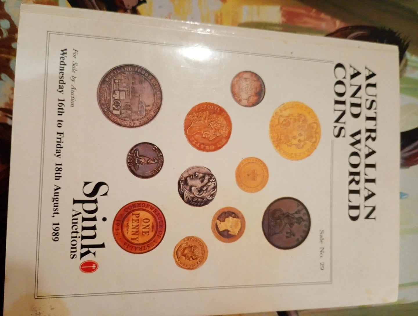 Australian And World Coins Spink 1989 No. 29