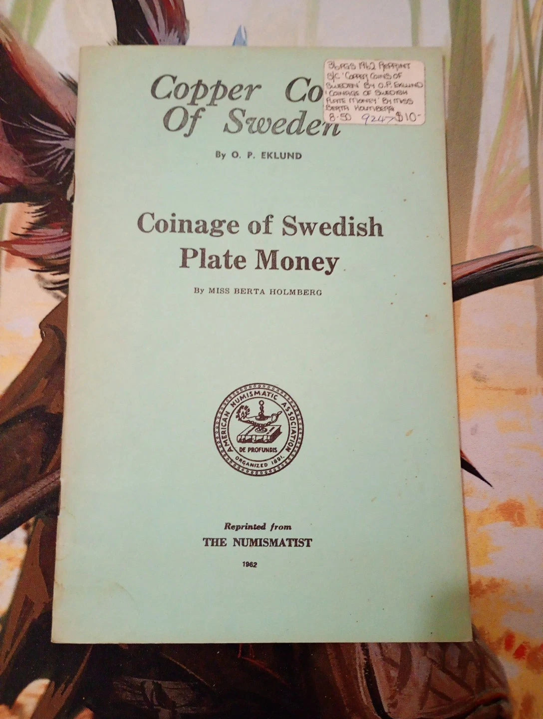 Coinage Of Swedish Plate Money Berta Holmberg Book