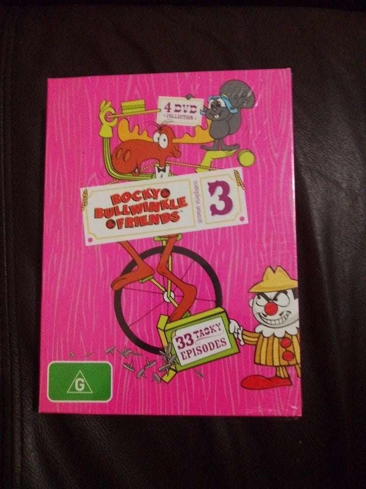 Rocky & Bullwinkle & Friends : Complete Season 3,Sealed,As New