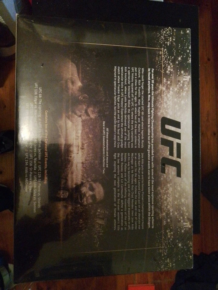 UFC-Greatest events : Collection 2, 18 Discs 2016 Unopened