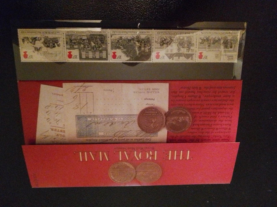 The Royal Mail 1984 Se-tenant Stamps (Bicentenary Of The Introduction Of The...